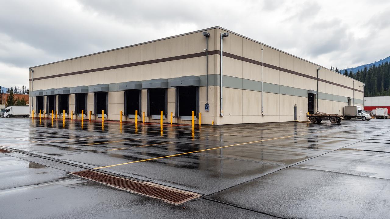 Warehouses & Industrial drainage and waterproofing in BC